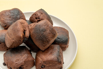 手作りのチョコレートパン