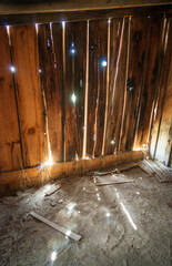 Inside a Barn, Bodie State Historic Site