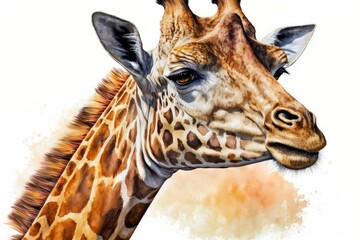 Obraz premium giraffe head closeup