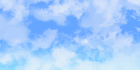 Soft cloud in the sky background. abstract blue sky with clouds .Bright and shinny natural cloudy sky, bright blue cloudy blue sky vector illustration. Sky clouds landscape light background.