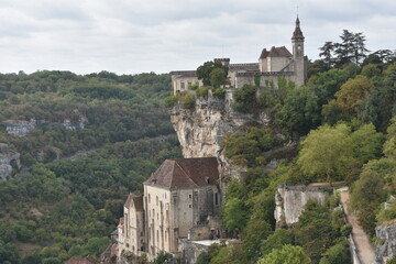 Fototapeta na wymiar Vue sur Rocamadour