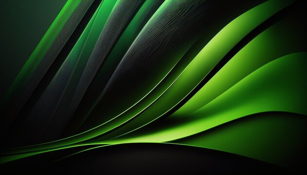 abstract background in green color