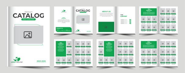 Product catalog or catalogue template design