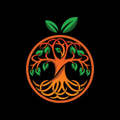 Orange Tree Logo