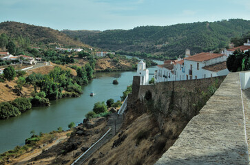 Obraz premium Medieval castle of Mertola in Alentejo, Portugal