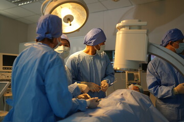 inside operation room