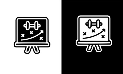 workout-icons vector design