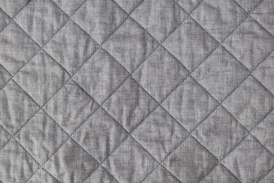 Textura de tela gris, textura edred&oacute;n, con rombos