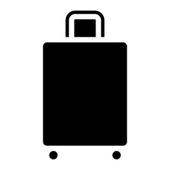 travel bag glyph 