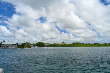 Fototapeta premium Long Beach National Park in Koror, Palau.