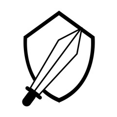 Sword icon PNG image with transparent background