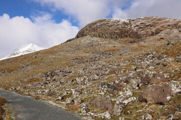 Snowdon Snowdonia wales winter