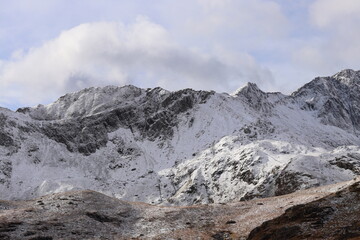 Snowdon Snowdonia wales winter