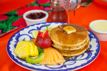 Hot cakes, Pan Cakes, Alta Cocina Internacional, Platillos Exquisitos