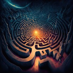 The labyrinth of the mind is a citadel of its own. Generative ai