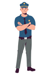 police male professional worker