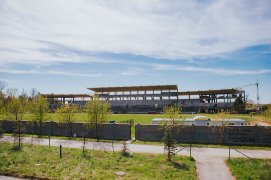 City stadium of Brcko district, Bosnia and Herzegovina