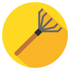 Rake icon PNG image with transparent background