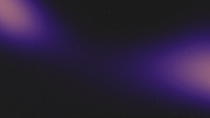 Dark purple blue grainy gradient on black background, copy space, noise texture effect - obrazy, fototapety, plakaty