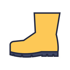 rubber boots icon png image with transparent background