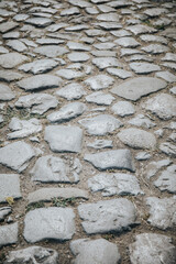 Stone pathway texture background