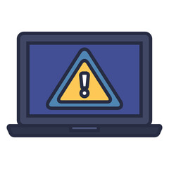 Laptop icon png image with transparent background