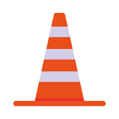 PNG image traffic cone icon with transparent background