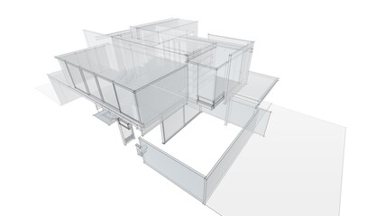 3d model house