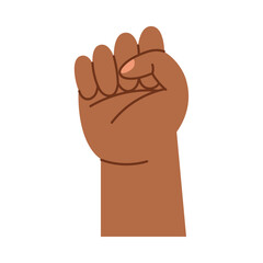 afro hand fist