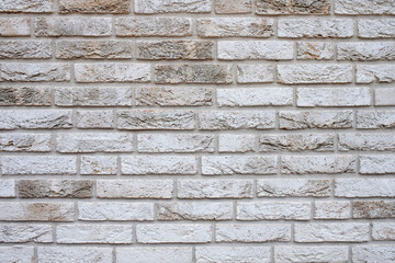White wash brick wall texture