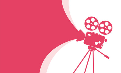 sfondo, cinepresa, cinema, proiezione cinematografica