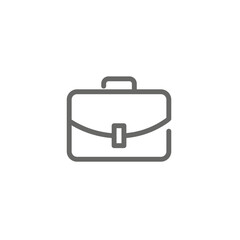 Suitcase icon for office work.