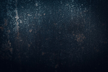 Texture of rusty metal. Metal background with corrosion and scratches. Gradient on metal texture