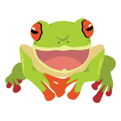 green frog amphibian
