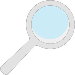 vector magnifying glass