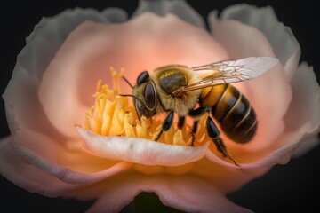 bee on a flower