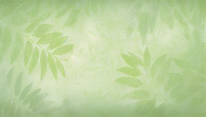 A pale green background with a subtle foliage texture. Generative AI