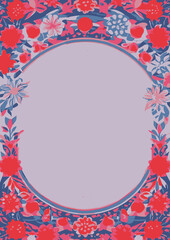 Set of backgrounds for the text Spring Festival cherry blossom, frame of stylized flowers. Set of backgrounds for women's day March 8.