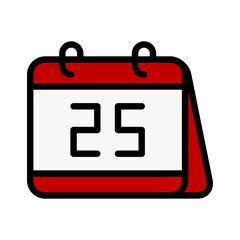 Obraz premium icon Christmas, winter, editable file vector and color