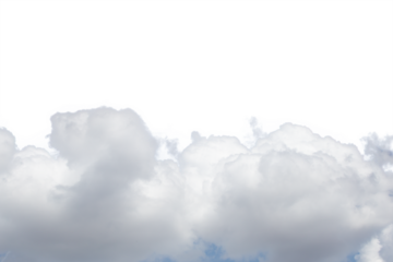 Clouds isolated . Save with clipping path.
