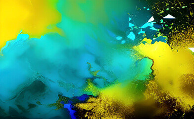 Plakat abstract watercolor background