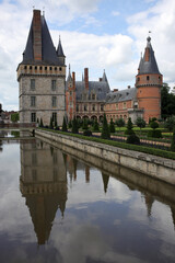 Fototapeta na wymiar Chateau de Maintenon - Maintenanon - Eure-et-Loir - France