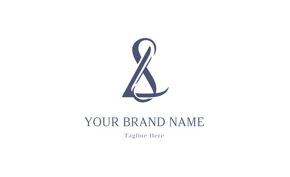 Classic LS logotype. Unique design of LS monogram
