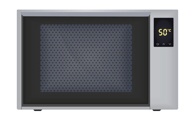 Obraz premium Grey mini owen. vector illustration