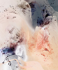 abstract watercolor background