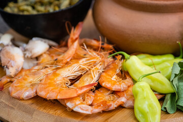 dried and salted shrimp