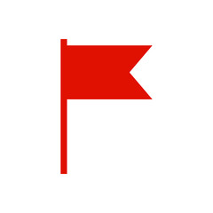 Red flag icon