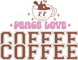 Coffee Sublimation Design