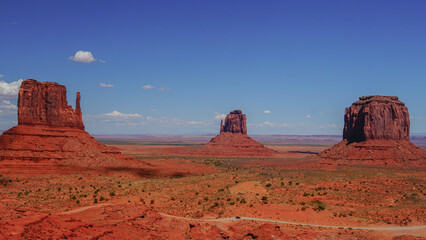 arizona, rock, desert, red, monument valley