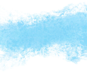 A sky-inspired watercolor background can be created by skillfully blending different shades of blue and white paints, allowing them to merge and flow across the paper in a way that mimics the natural 